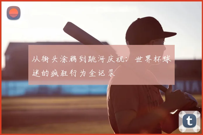 从街头涂鸦到跳河庆祝：世界杯球迷的疯狂行为全记录