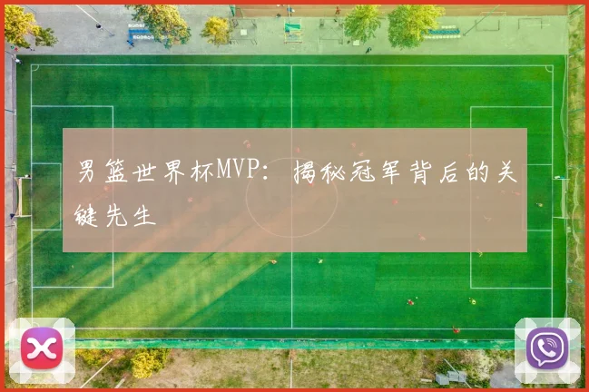 男篮世界杯MVP：揭秘冠军背后的关键先生